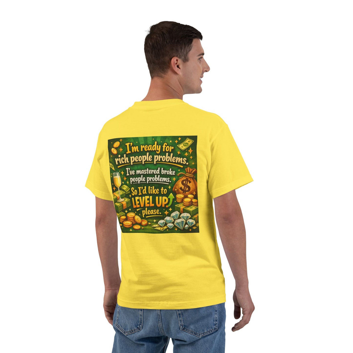 Level Up Men's Short-Sleeve Crewneck Tee