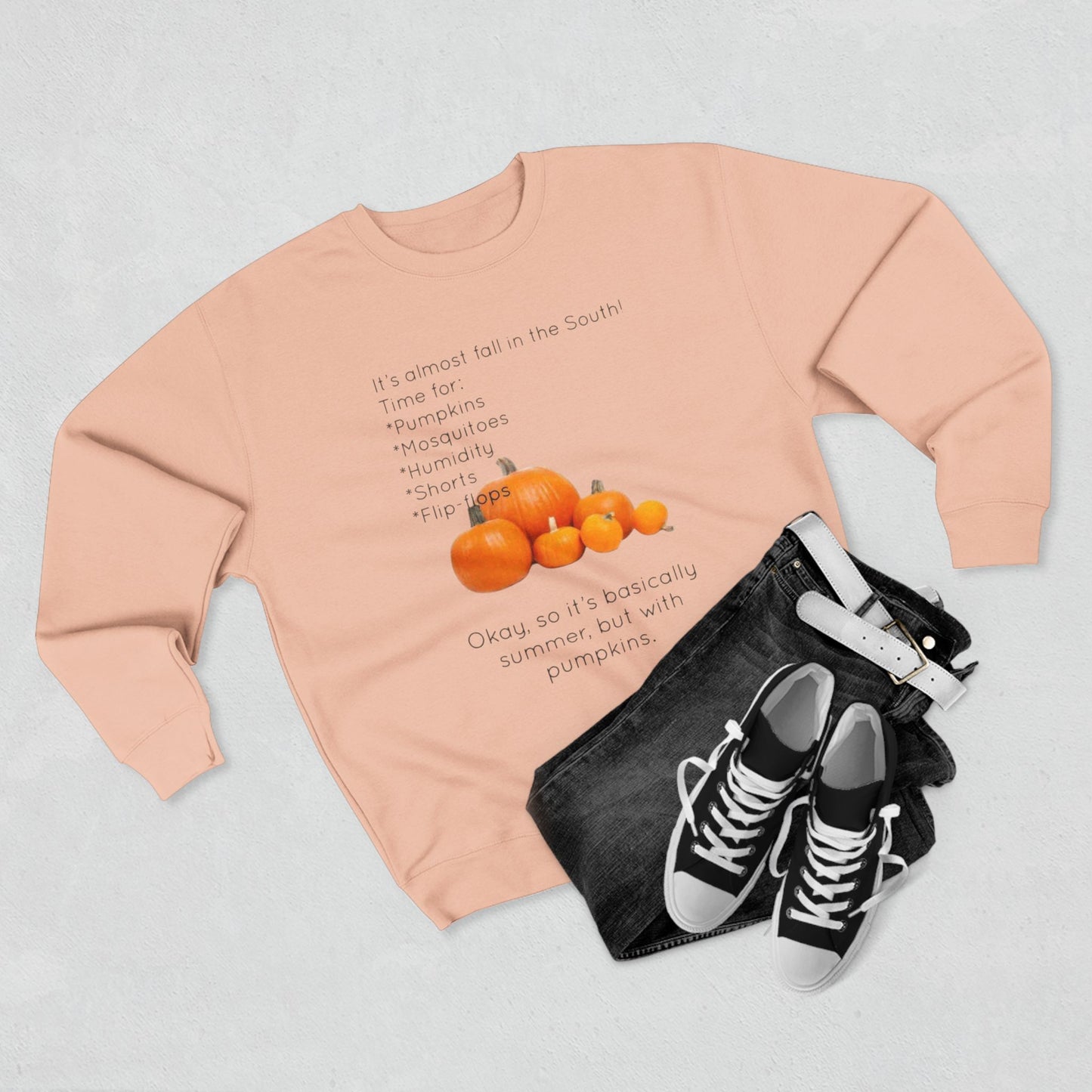 Fall In The South Unisex Crewneck Sweatshirt