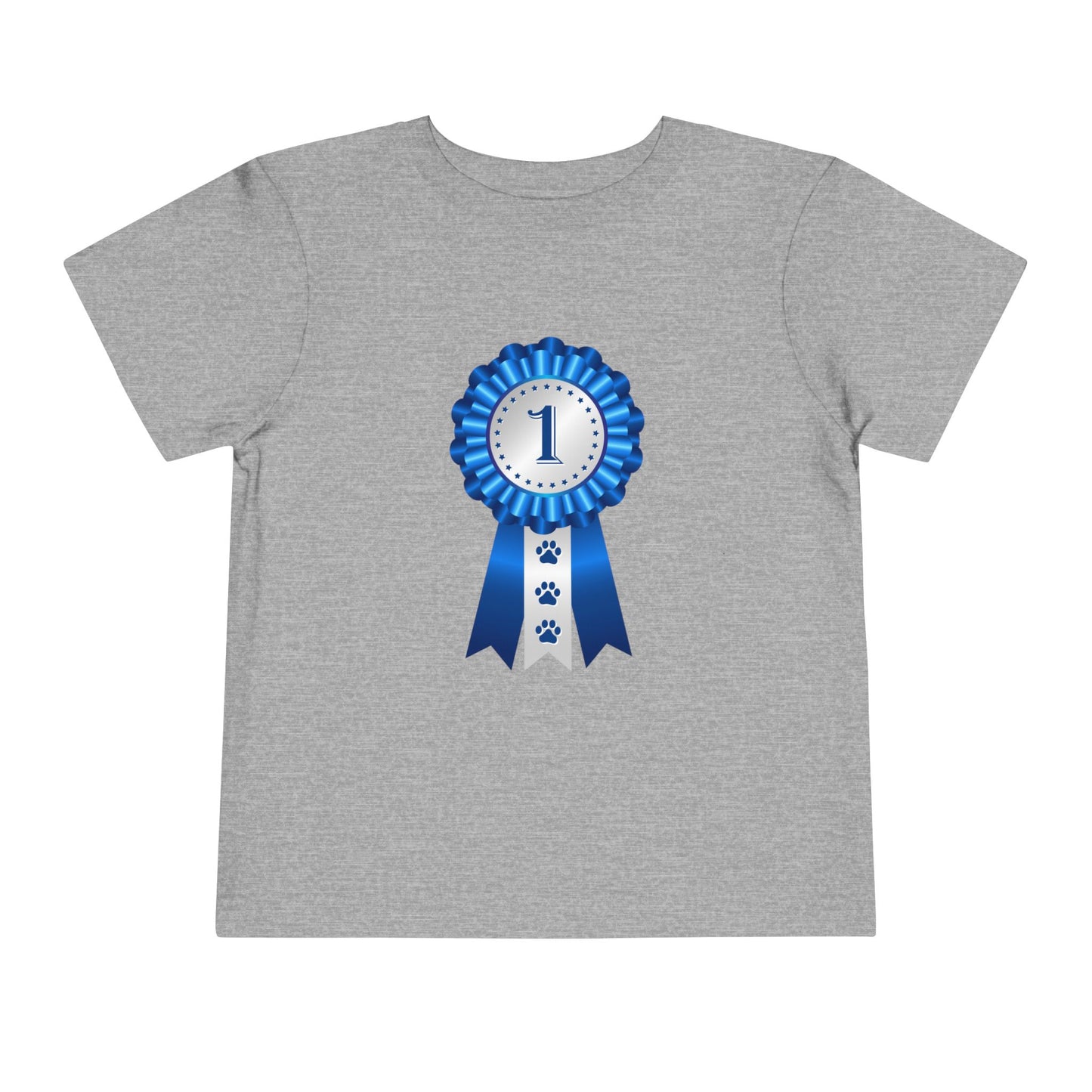 Show Ribbon Toddler Unisex Short Sleeve Crewneck Tee