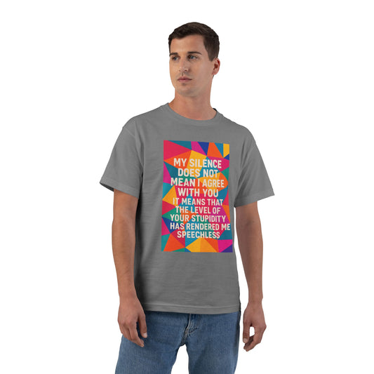 Speechless Men's Short-Sleeve Crewneck Tee