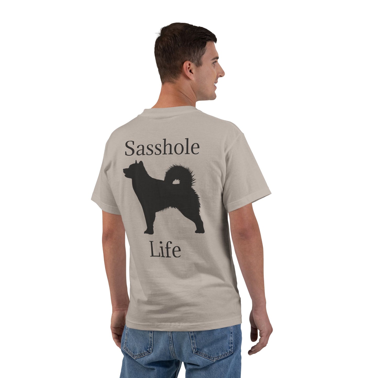 Sasshole Life Men's Short-Sleeve Crewneck Tee