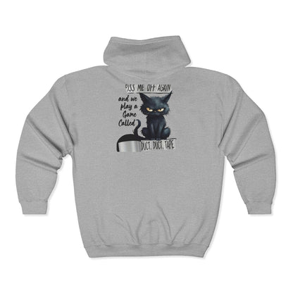 Duct, Duct, Tape Unisex Full Zip Hoodie