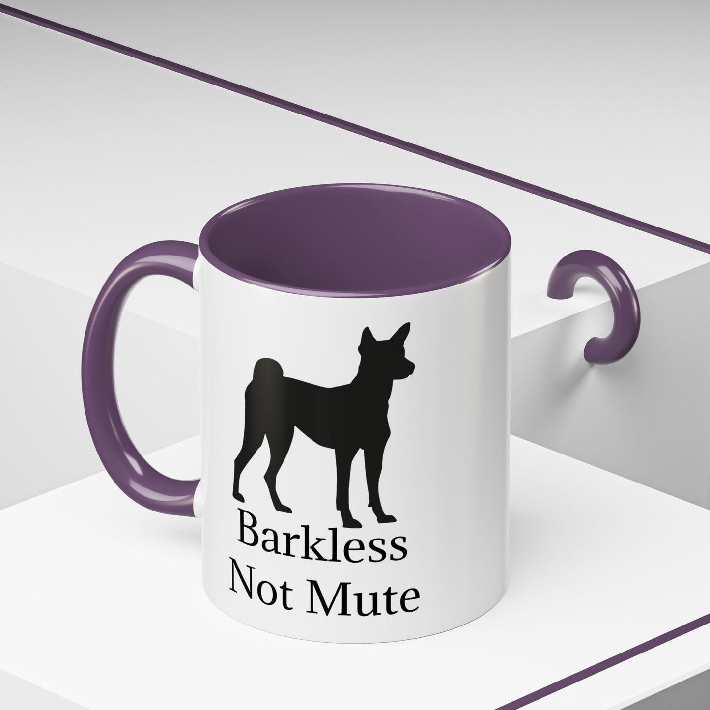 Barkless Not Mute 2-Tone Coffee Mug