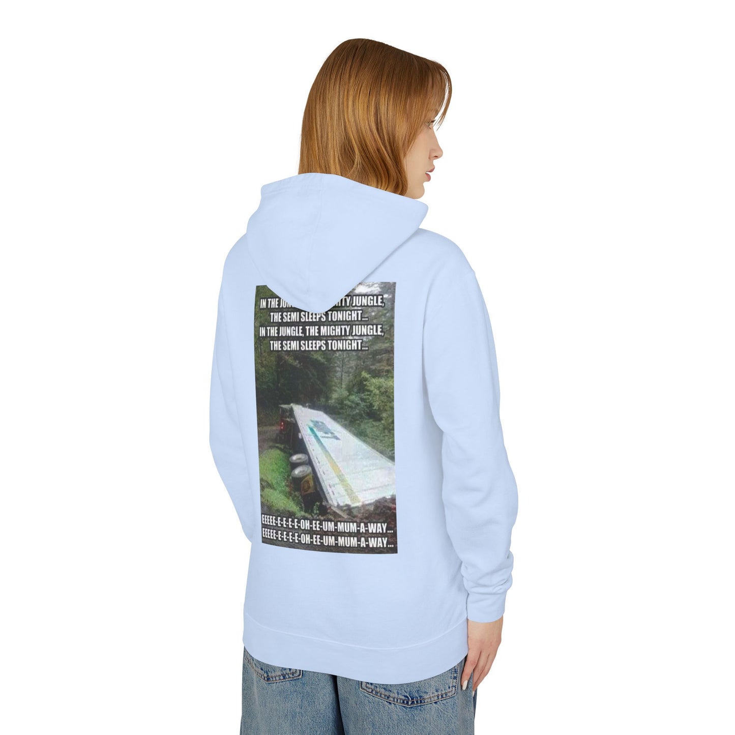 Semi Sleeps Unisex Lightweight Hoodie