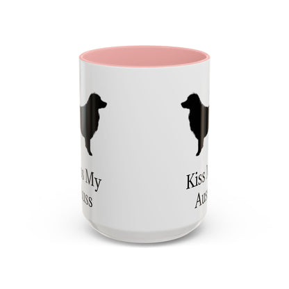 Kiss My Auss 2-Tone Coffee Mug