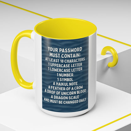 Password 2-Tone Coffee Mug