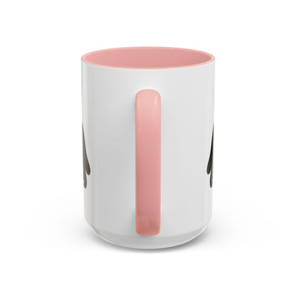 Newfie Silhouette 2-Tone Coffee Mug