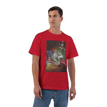 American Malamute Men's Short-Sleeve Crewneck Tee