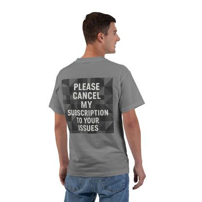 Cancel My Subscription Men's Short-Sleeve Crewneck Tee