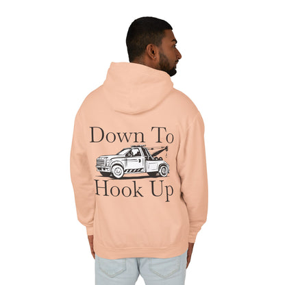 Down To Hook Up Unisex Lightweight Hoodie