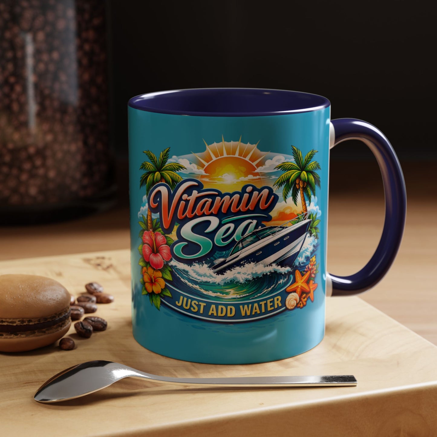 Vitamin Sea 2-Tone Coffee Mug