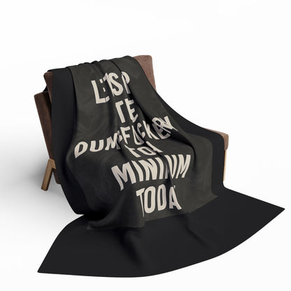 Dumbfuckery Arctic Fleece Blanket