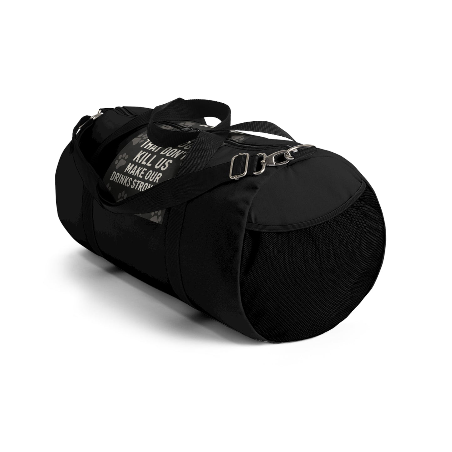 Drinks Stronger Duffel Bag
