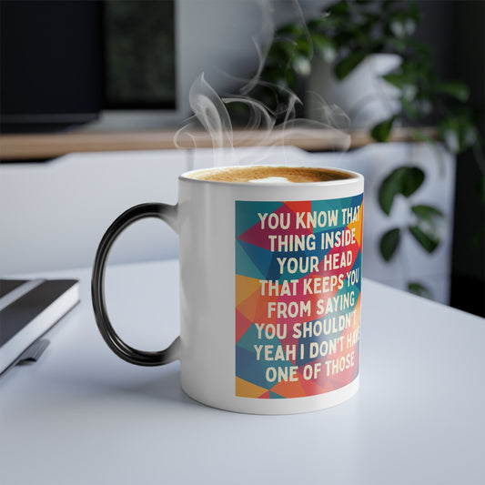 No Filter Color Changing Mug