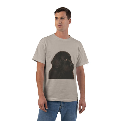 Newfie Head Men's Short-Sleeve Crewneck Tee