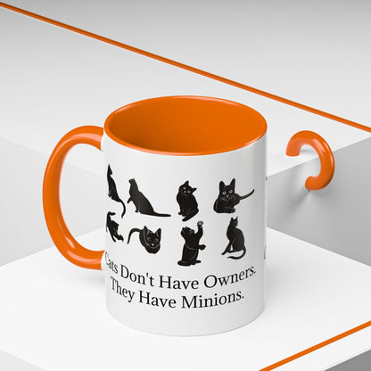 Cat Minions 2-Tone Coffee Mug