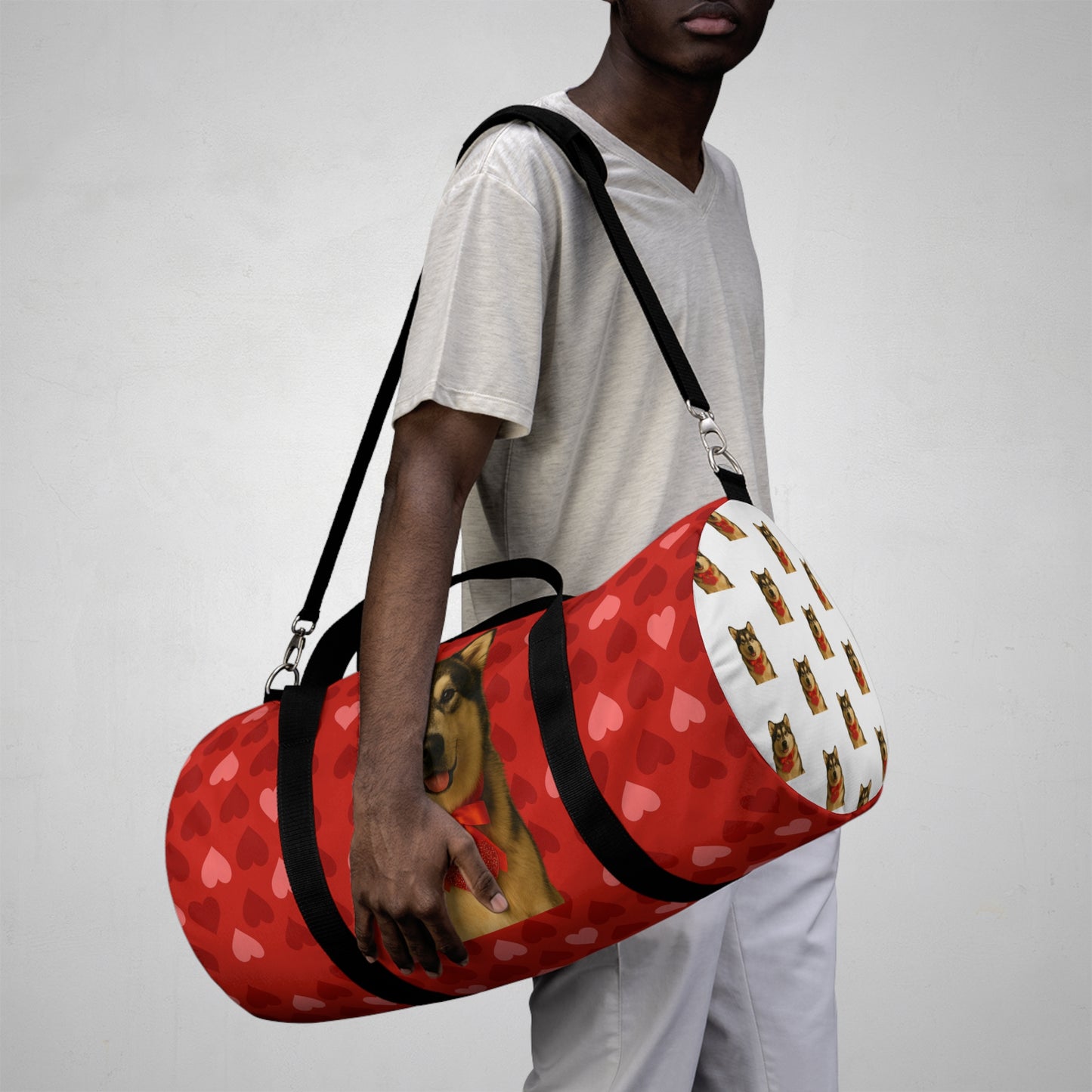 Cupid's Companion Malamute Duffel Bag