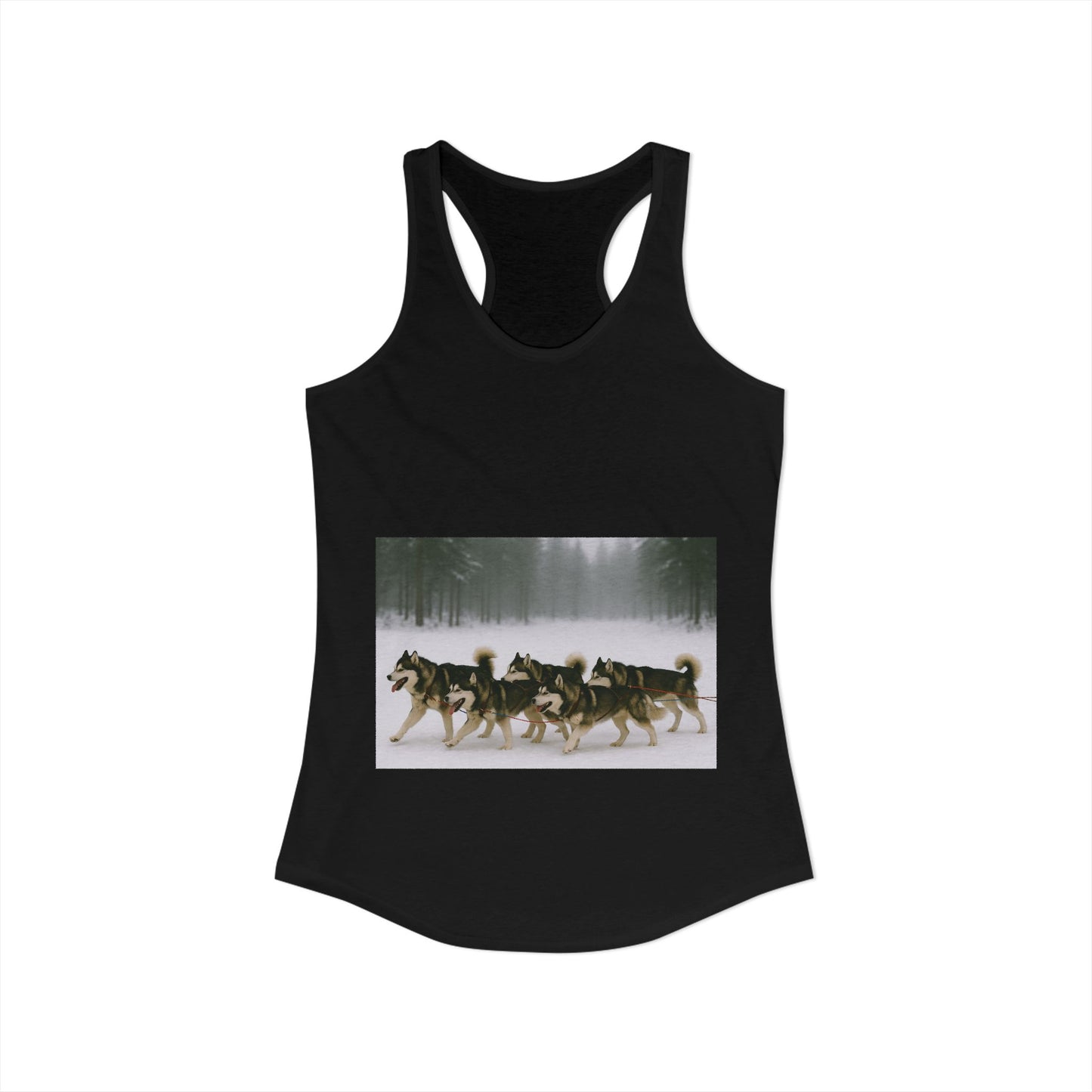 Mush On Women's Racerback Tank