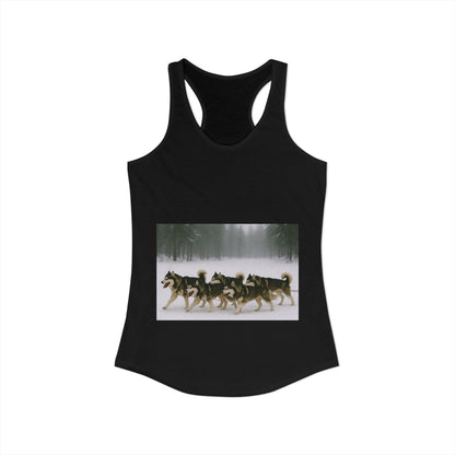 Mush On Women's Racerback Tank