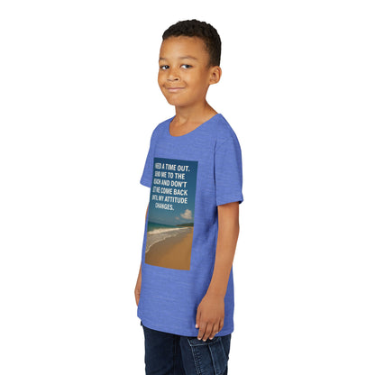 Time Out Youth Unisex Short Sleeve Crewneck Tee