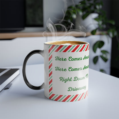 Here Comes Amazon Color Changing Mug