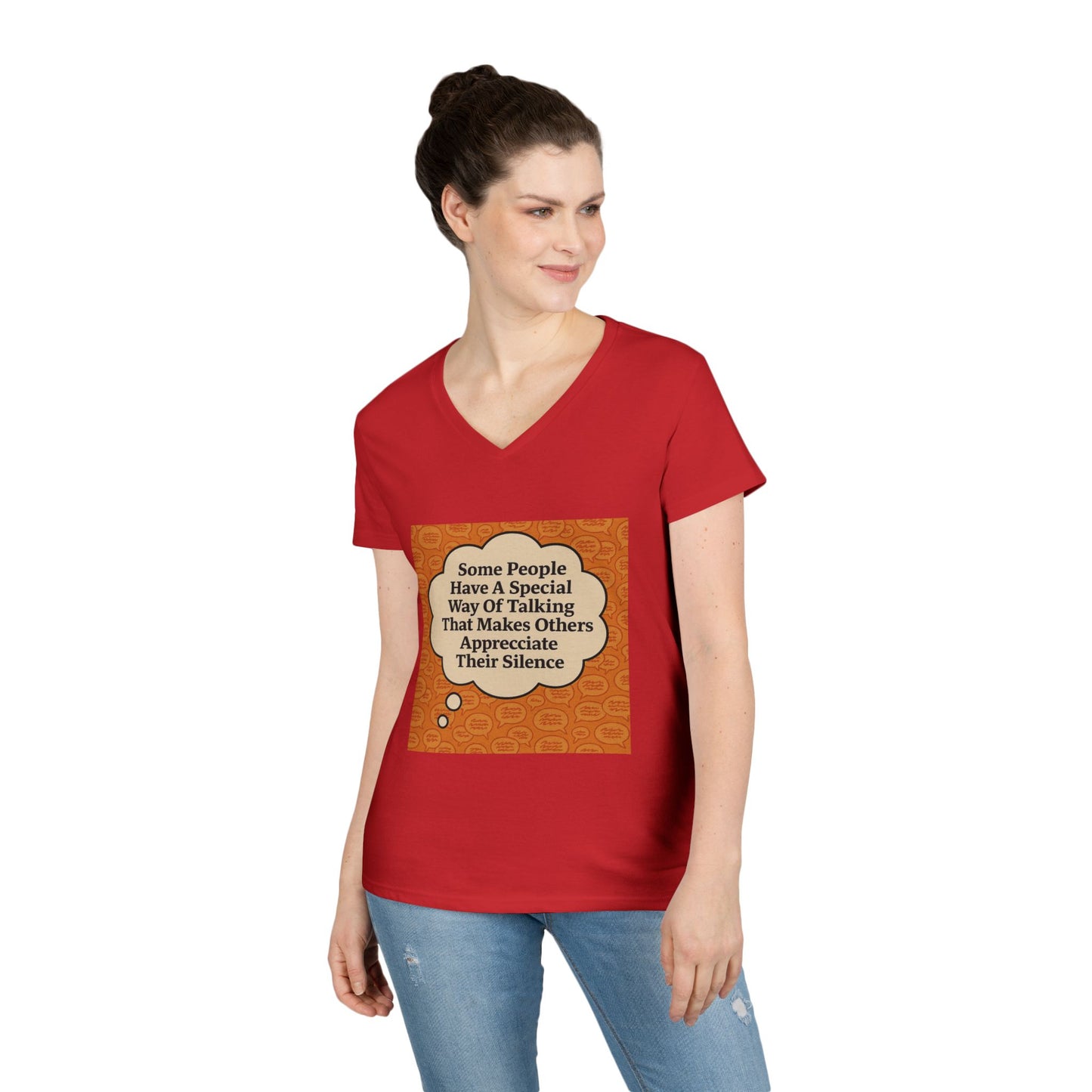 Special Way Of Talking Women's V-Neck T-Shirt
