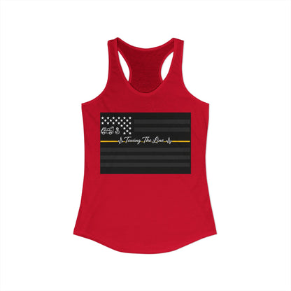 Thin Yellow Line Women's Racerback Tank
