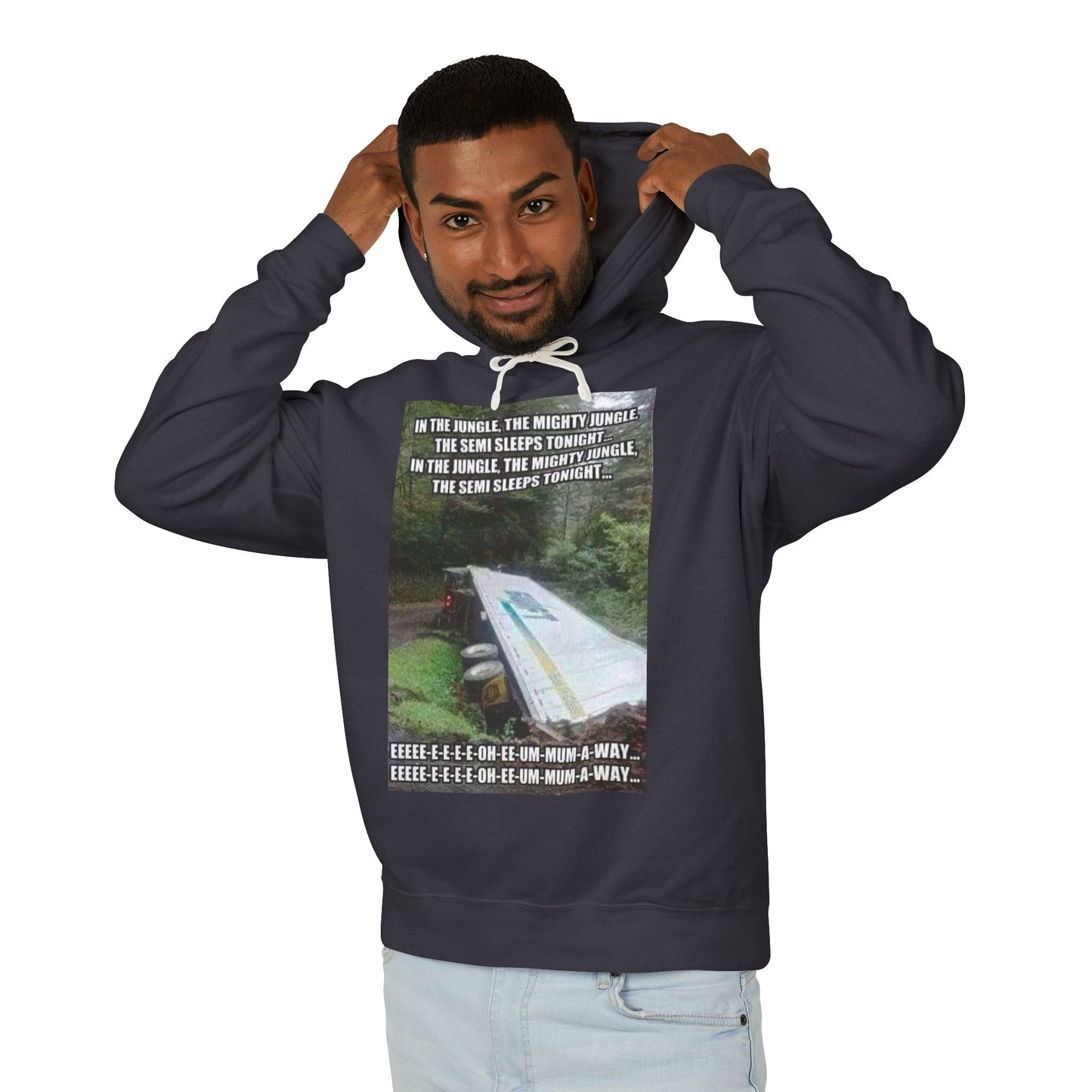 Semi Sleeps Unisex Lightweight Hoodie