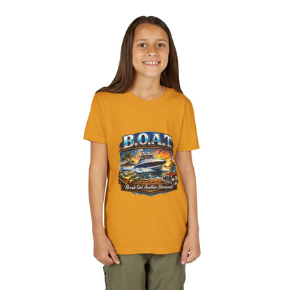 B.O.A.T. Youth Unisex Short Sleeve Crewneck Tee