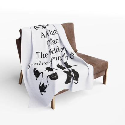 Matter Of Fact Cat Arctic Fleece Blanket