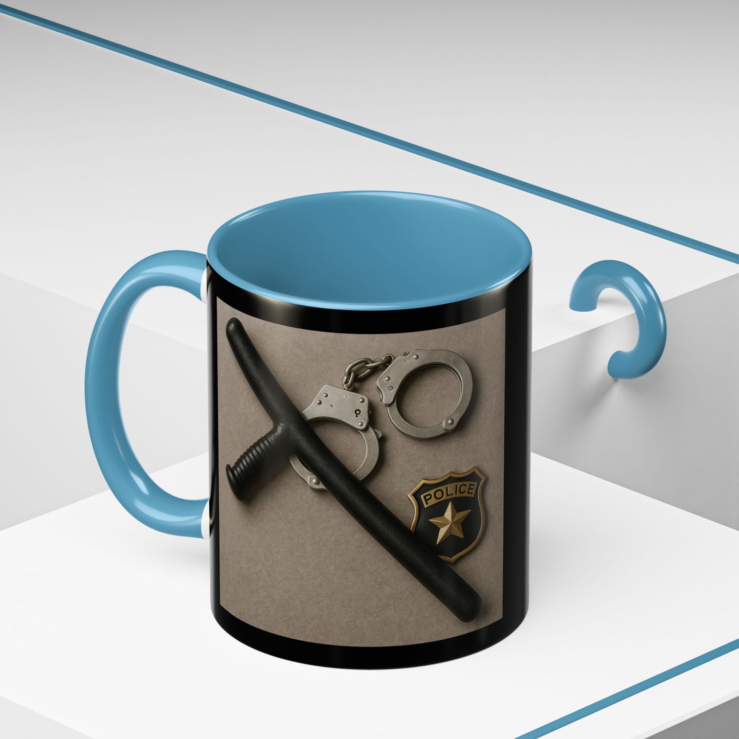 Law Enforcement Appreciation 2-Tone Coffee Mug
