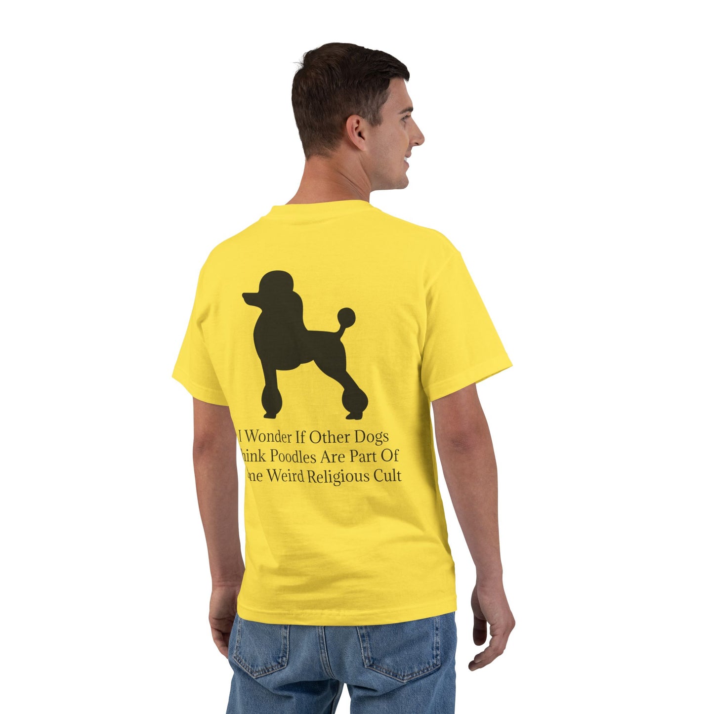 I Wonder Men's Short-Sleeve Crewneck Tee