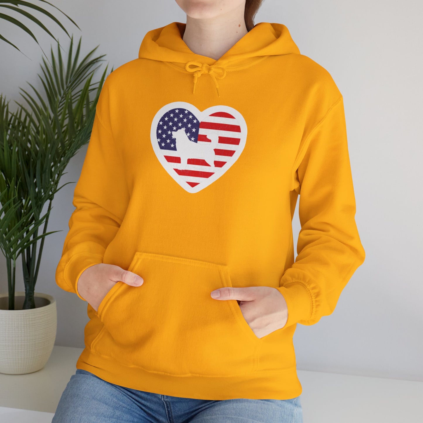 Malamute Flag Unisex Hoodie