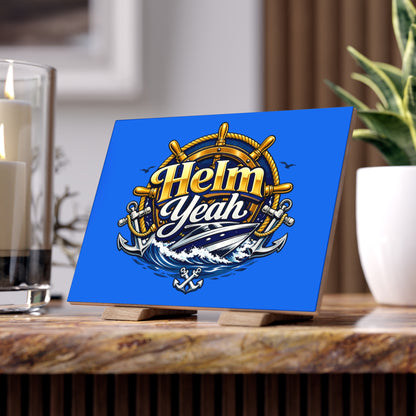 Helm Yeah Ceramic Photo Tile