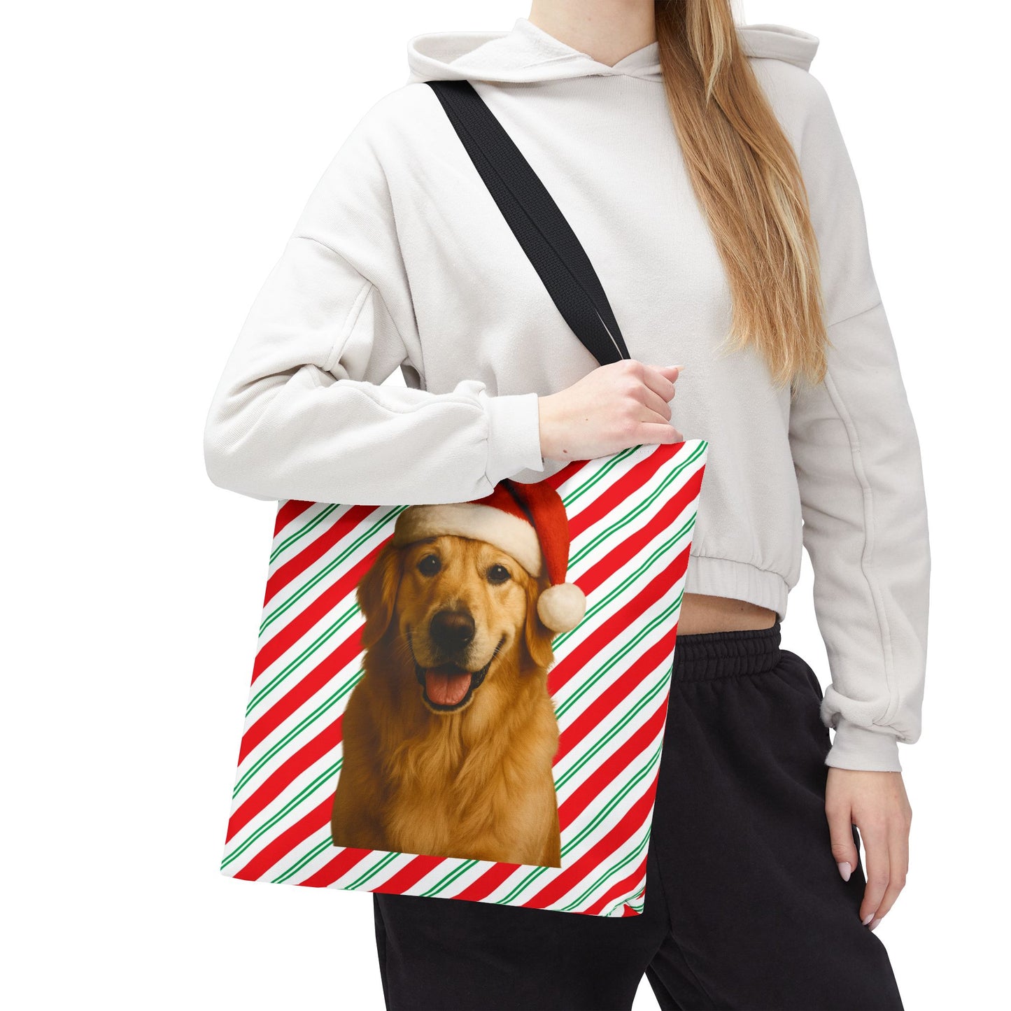 Santa Paws Golden Tote Bag