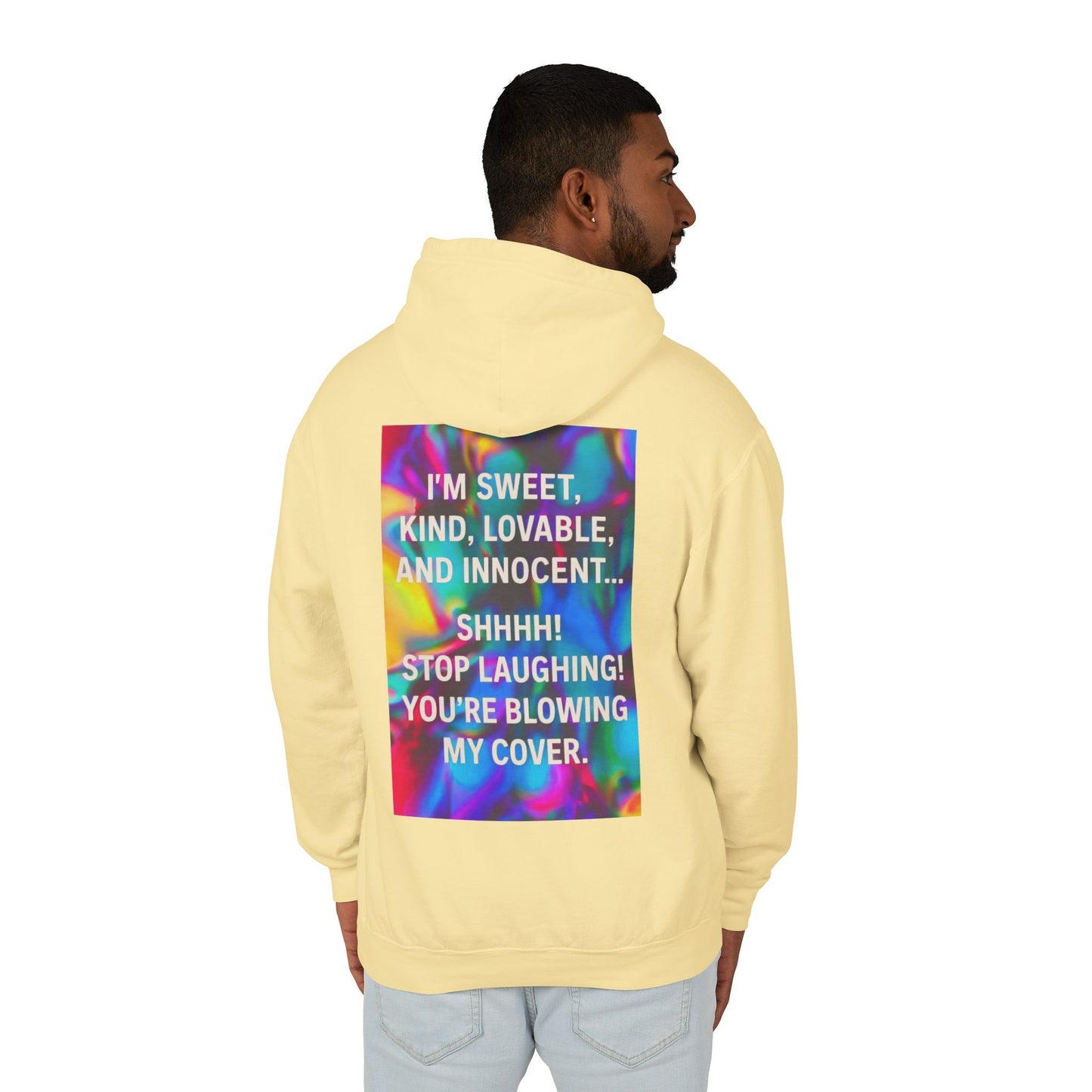 Blowing My Cover Unisex Lightweight Hoodie