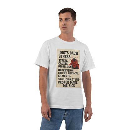 Stupid People Men's Short-Sleeve Crewneck Tee