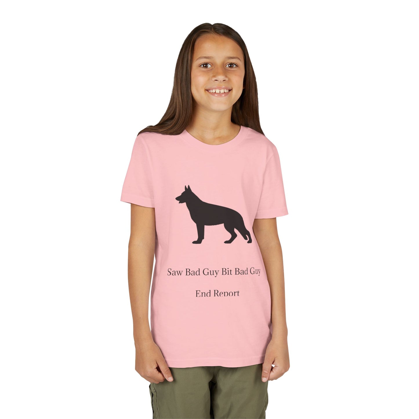 Bad Guy Youth Unisex Short Sleeve Crewneck Tee