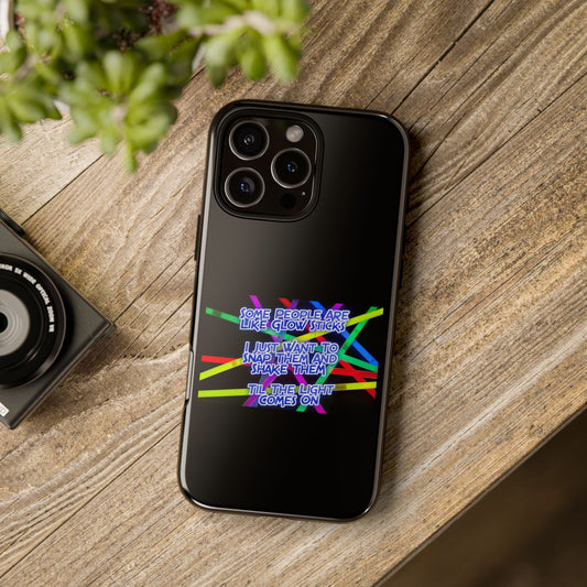 Glow Sticks iPhone Case