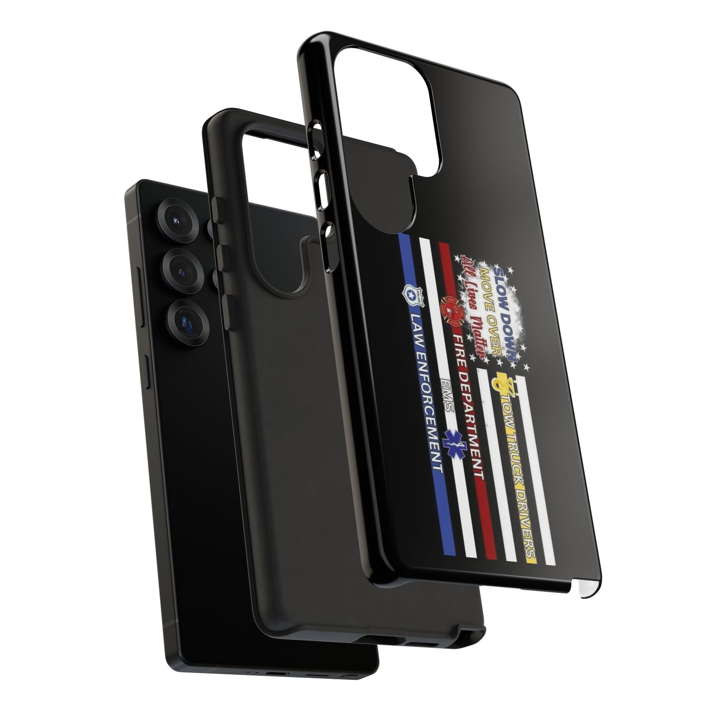 Slow Down Move Over Flag Samsung Case