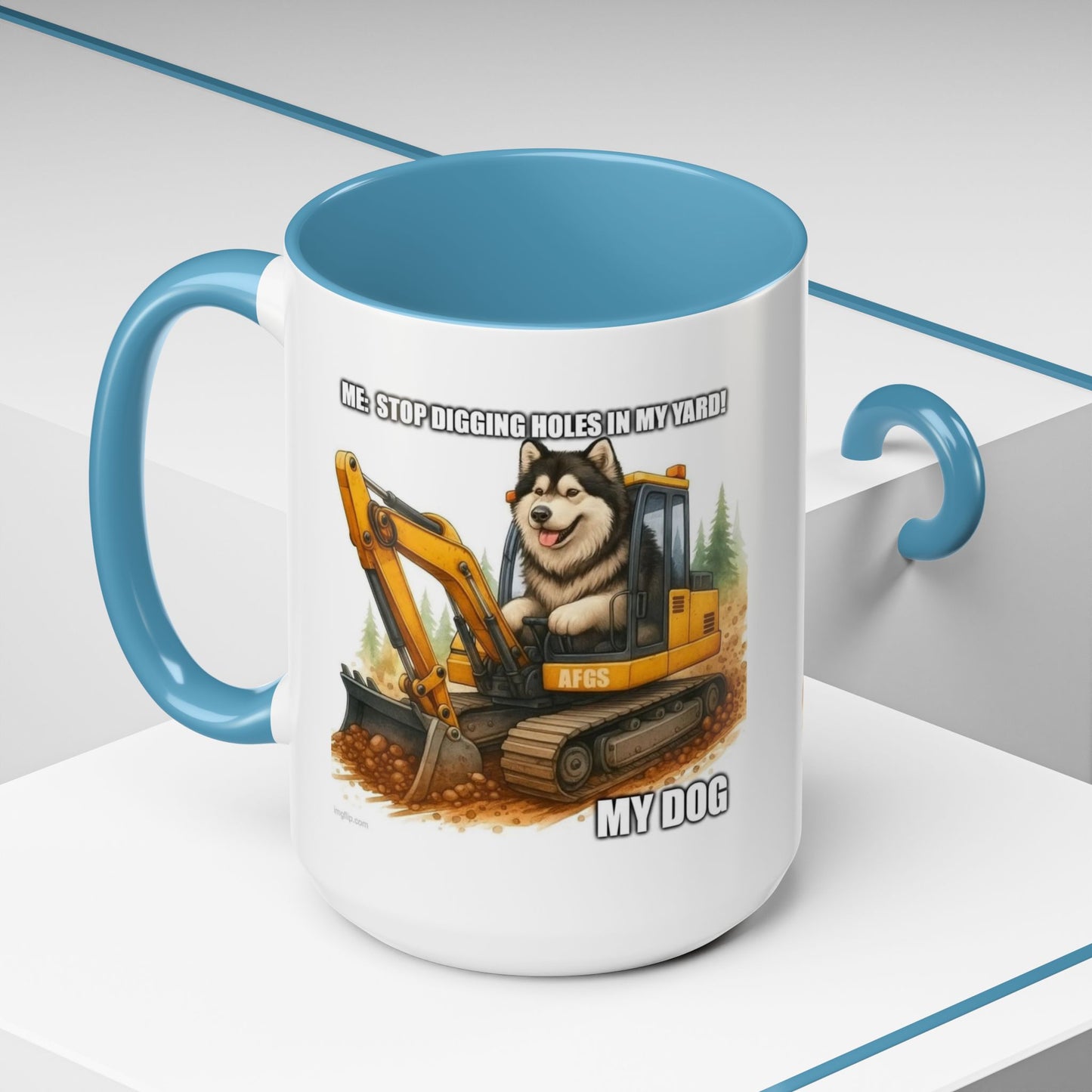 Digmaster 2000 2-Tone Coffee Mug