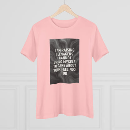 Raising Teenagers Women's Short Sleeve Crewneck Tee