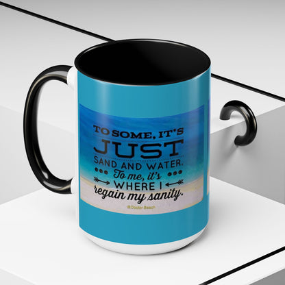 Dr. Beach 2-Tone Coffee Mug