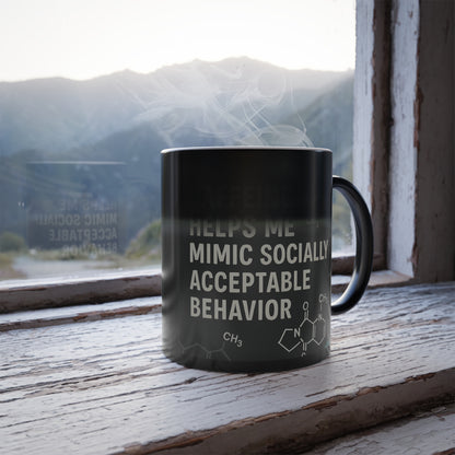 Socially Acceptable Color Changing Mug