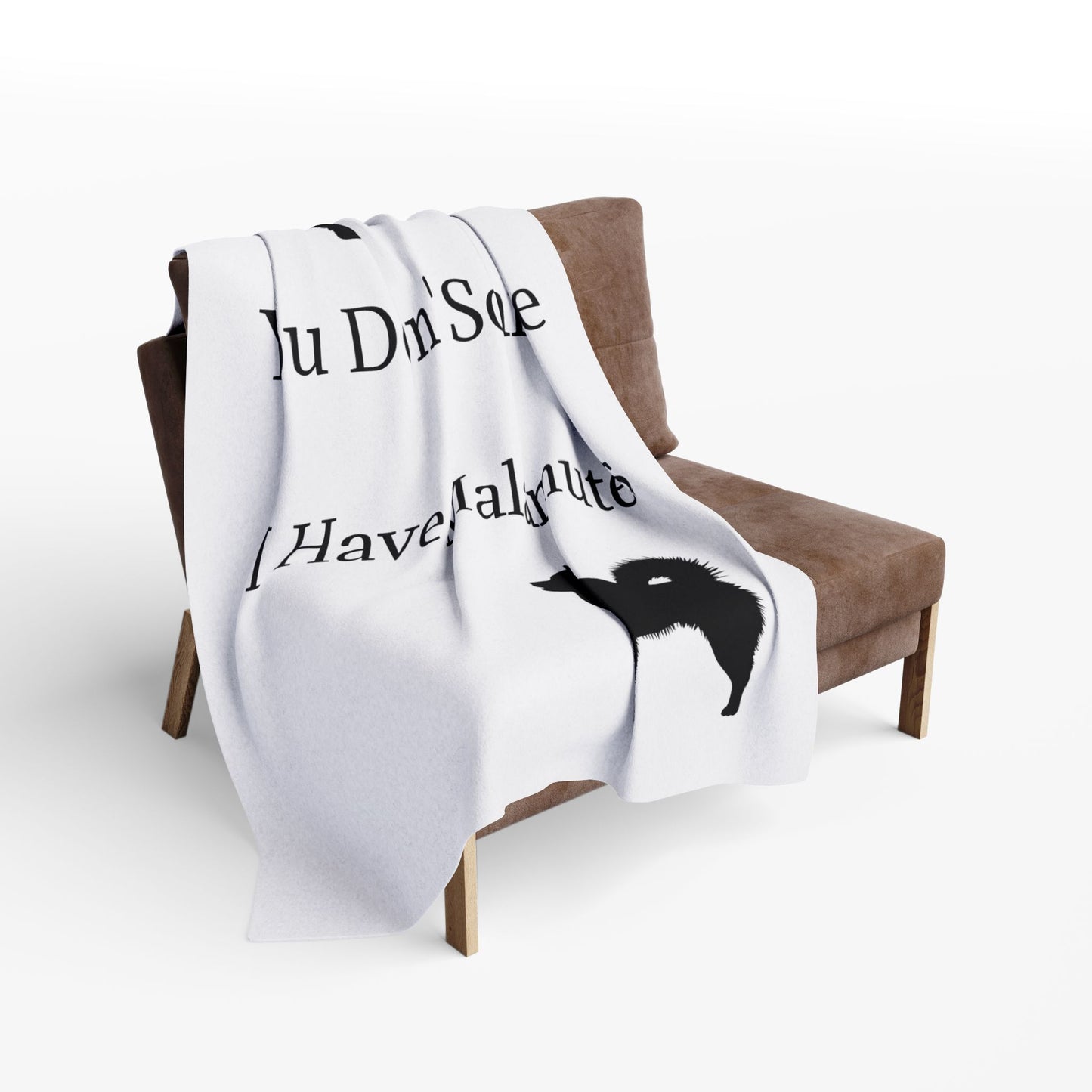 You Don't Scare Me Arctic Fleece Blanket