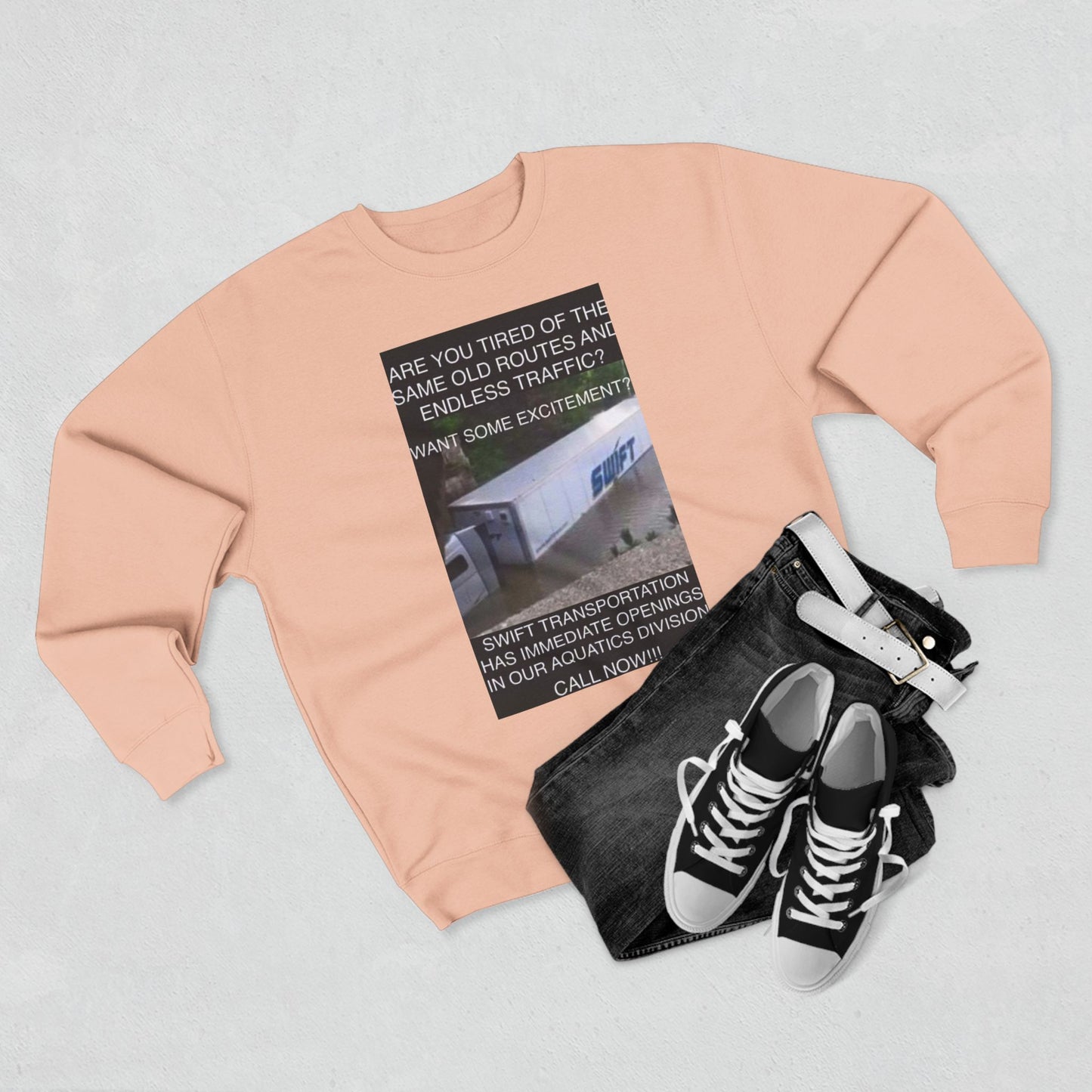 Swift Aquatics Unisex Crewneck Sweatshirt