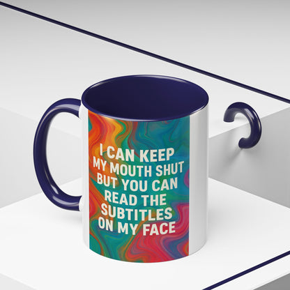 Subtitles 2-Tone Coffee Mug