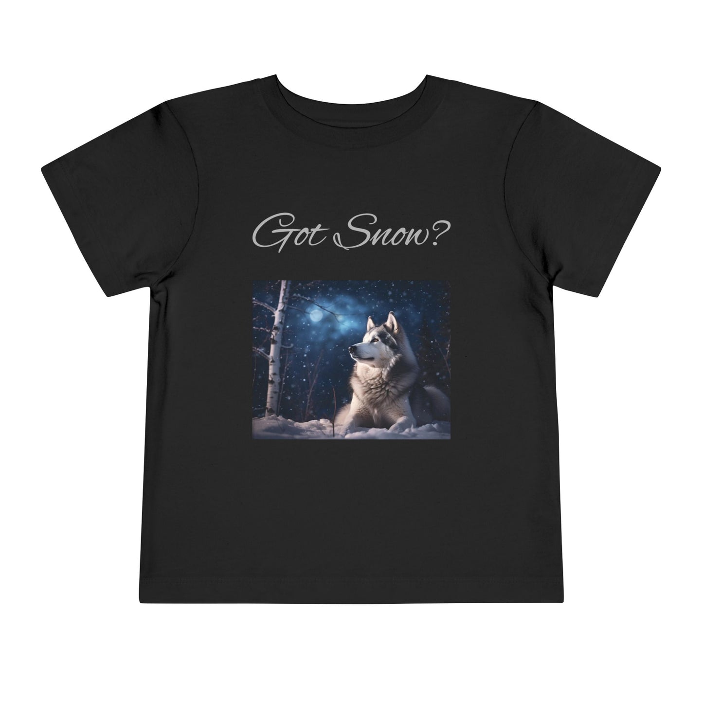 Got Snow? Toddler Unisex Short Sleeve Crewneck Tee