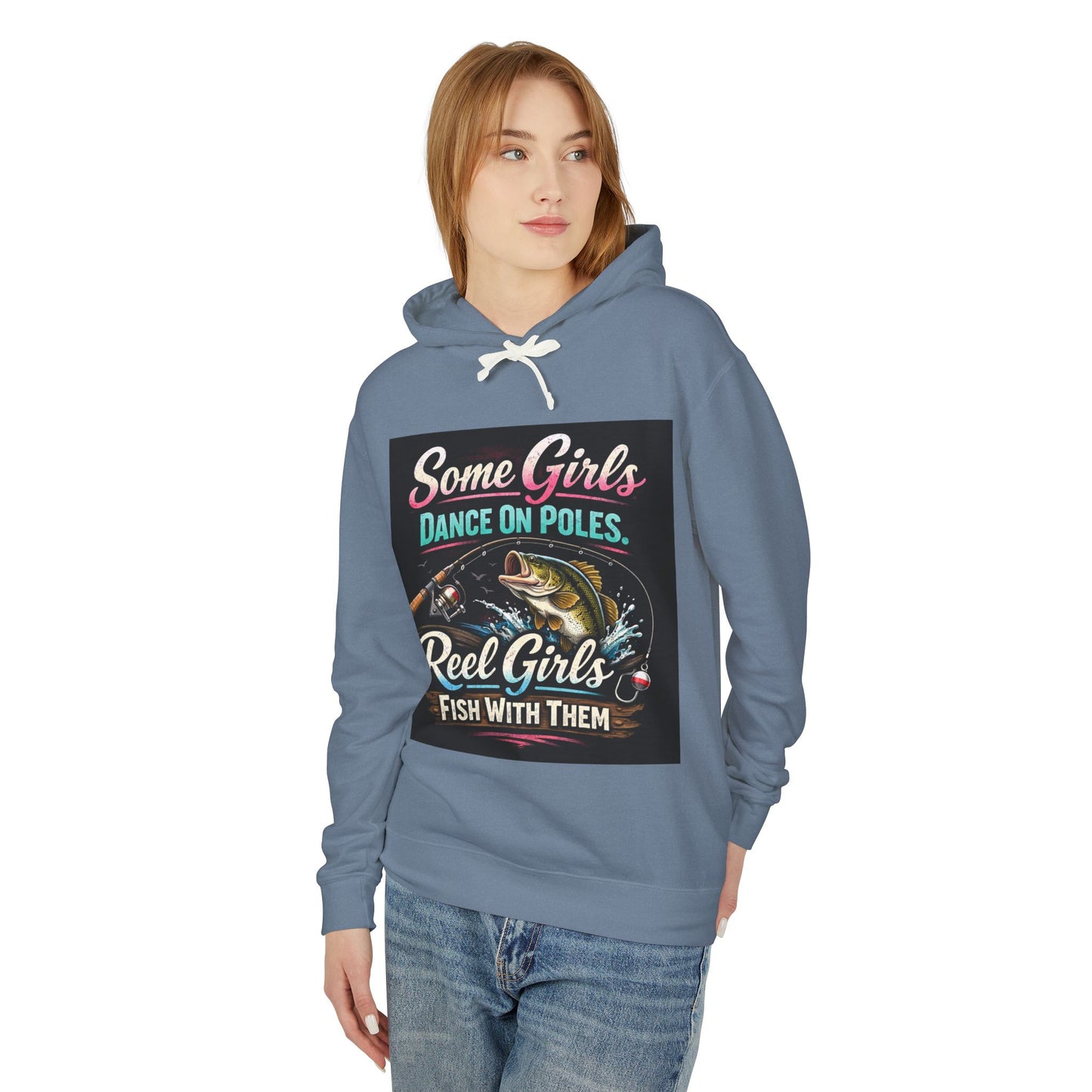Reel Girls Unisex Lightweight Hoodie