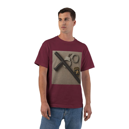 Law Enforcement Appreciation Men's Short-Sleeve Crewneck Tee